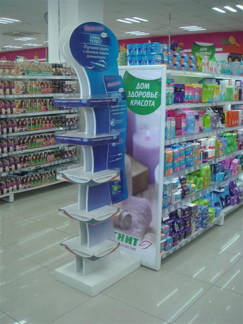 Рекламное агентство ПРИЗМА Псков мерчандайзинг TAMPAX Discreet РА ПРИЗМА Псков мерчандайзинг TAMPAX Discreet